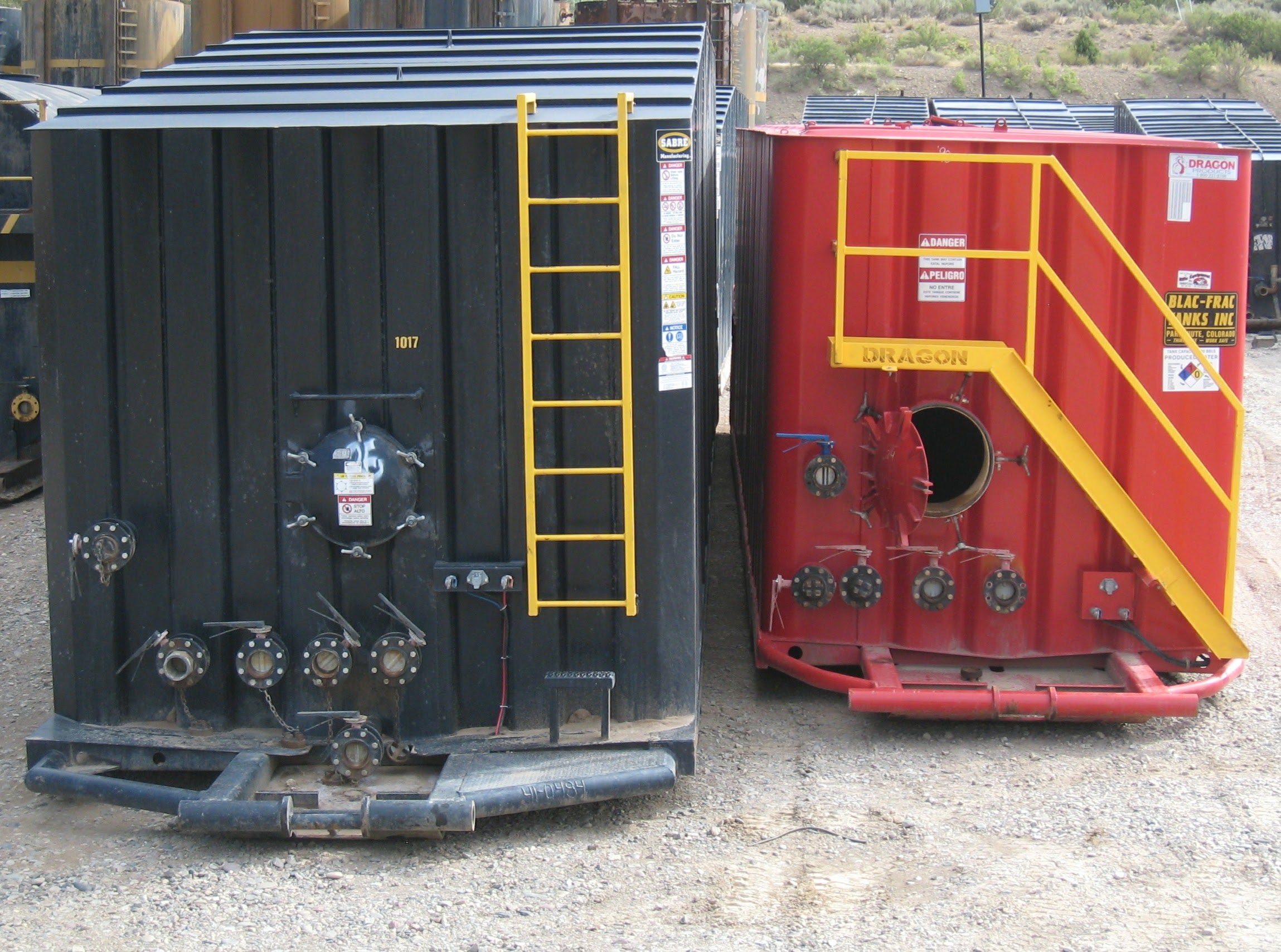 Barrel Frac Tanks